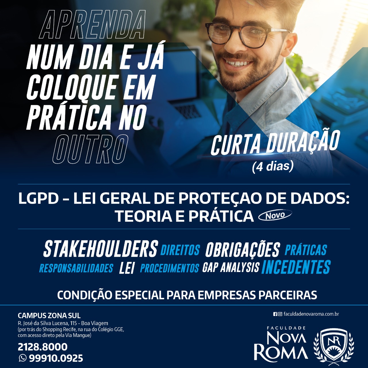 Fundação Getulio Vargas oferece curso on-line sobre a LGPD 2 Fundação Getulio Vargas oferece curso on-line sobre a LGPD