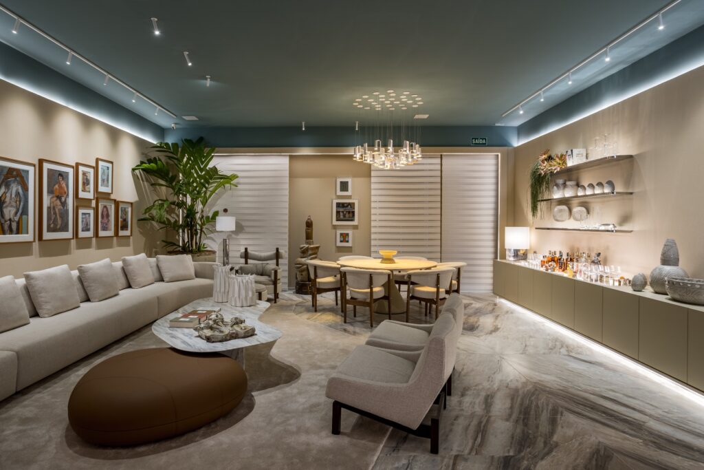 Living Coral homenageia Francisco Brennand na CASACOR Pernambuco 2022 2 Coral apresenta o ambiente Lounge Coral na CASACOR Pernambuco 2022. Credito Joao Paulo Oliveira2