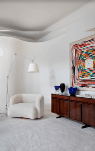 Ana Moura e Ana Higino trazem o branco como protagonista no ambiente Living Travessia na CASACOR PE 2022 4 LIVING TRAVESSIA - Foto: MCA Estudio