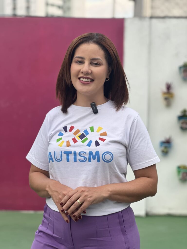 Dia Mundial de Conscientização sobre o Autismo 2 Frinea Andrade psicologa especialista em TEA e diretora do Instituto Dimitri Andrade. CREDITO Divulgacao