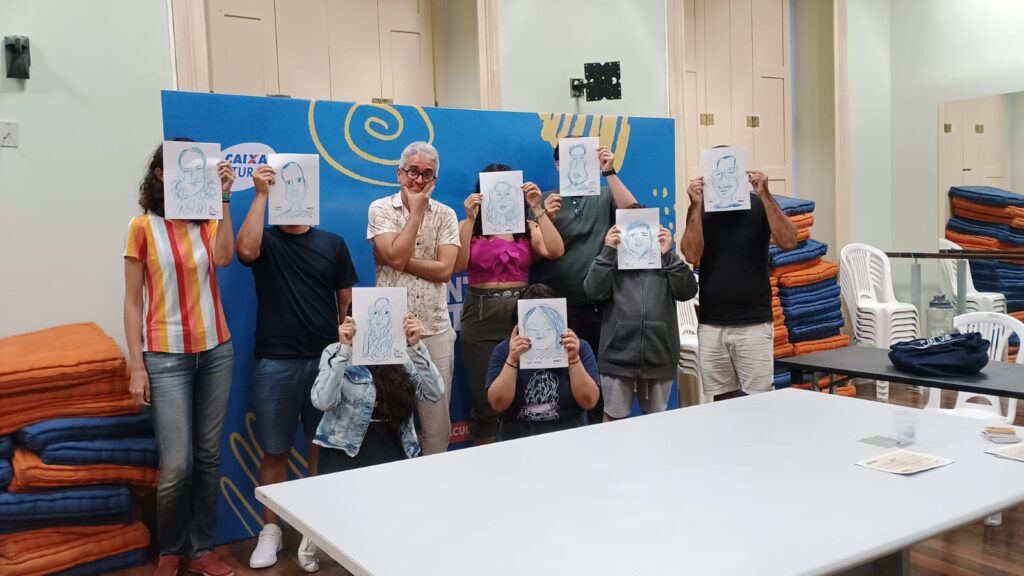 Últimos dias de inscrições para o "IV Salão Internacional de Humor Gráfico de Pernambuco" (IV SIHG) 2 Turma da Oficina de Cartum com o cartunista Samuca Andrade CREDITO Divulgacao